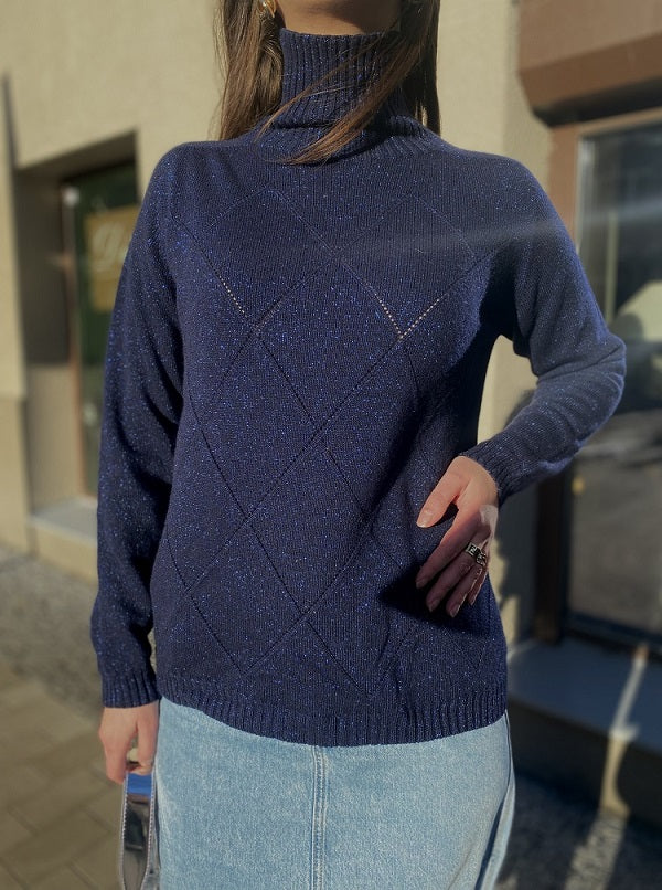 Viola Stils Fashion 3D knitwear Seamless Cashmere sweate