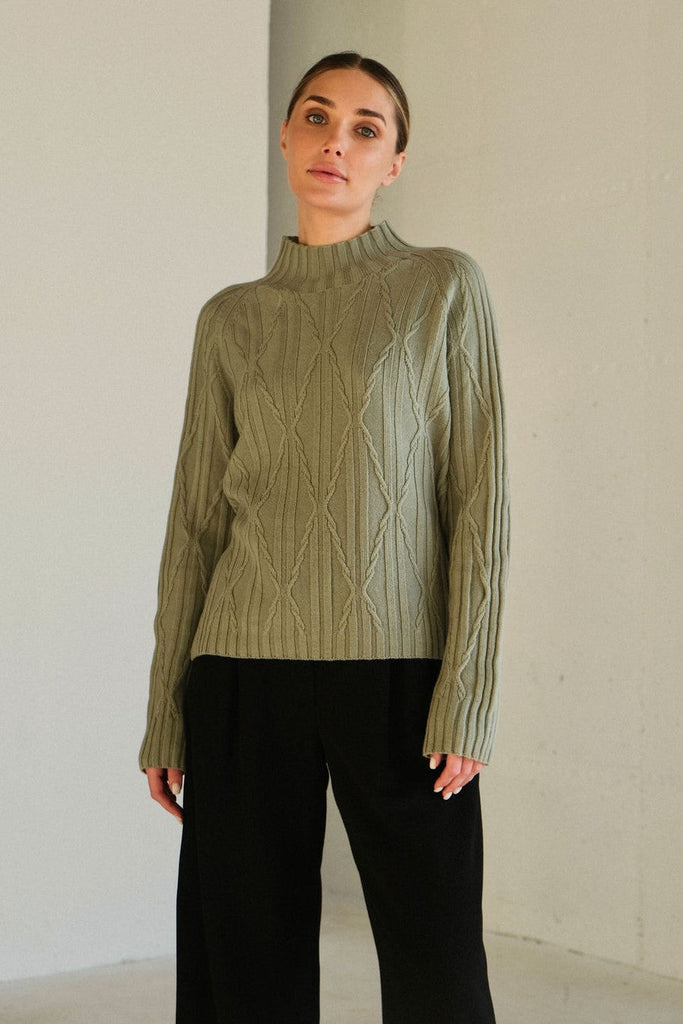  Viola Stils Fashion 3D knitwear Seamless Soft merino wool sweater