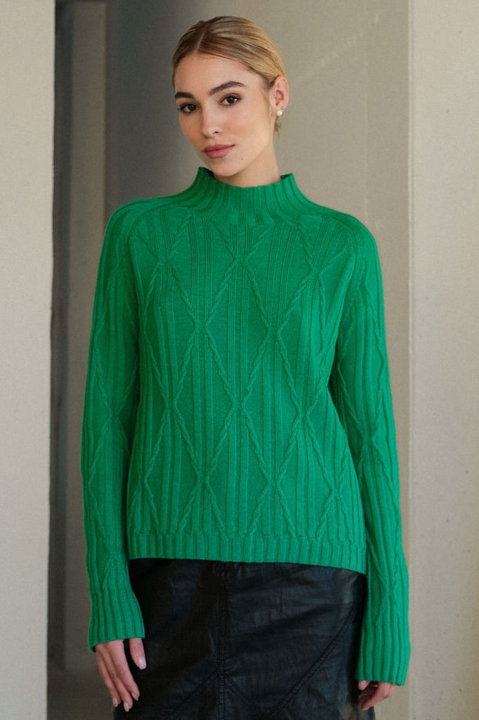 Viola Stils Fashion 3D knitwear Seamless Soft merino wool sweater